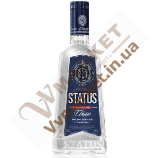 Водка Status Classic, 0.5л с доставкой вся Украина